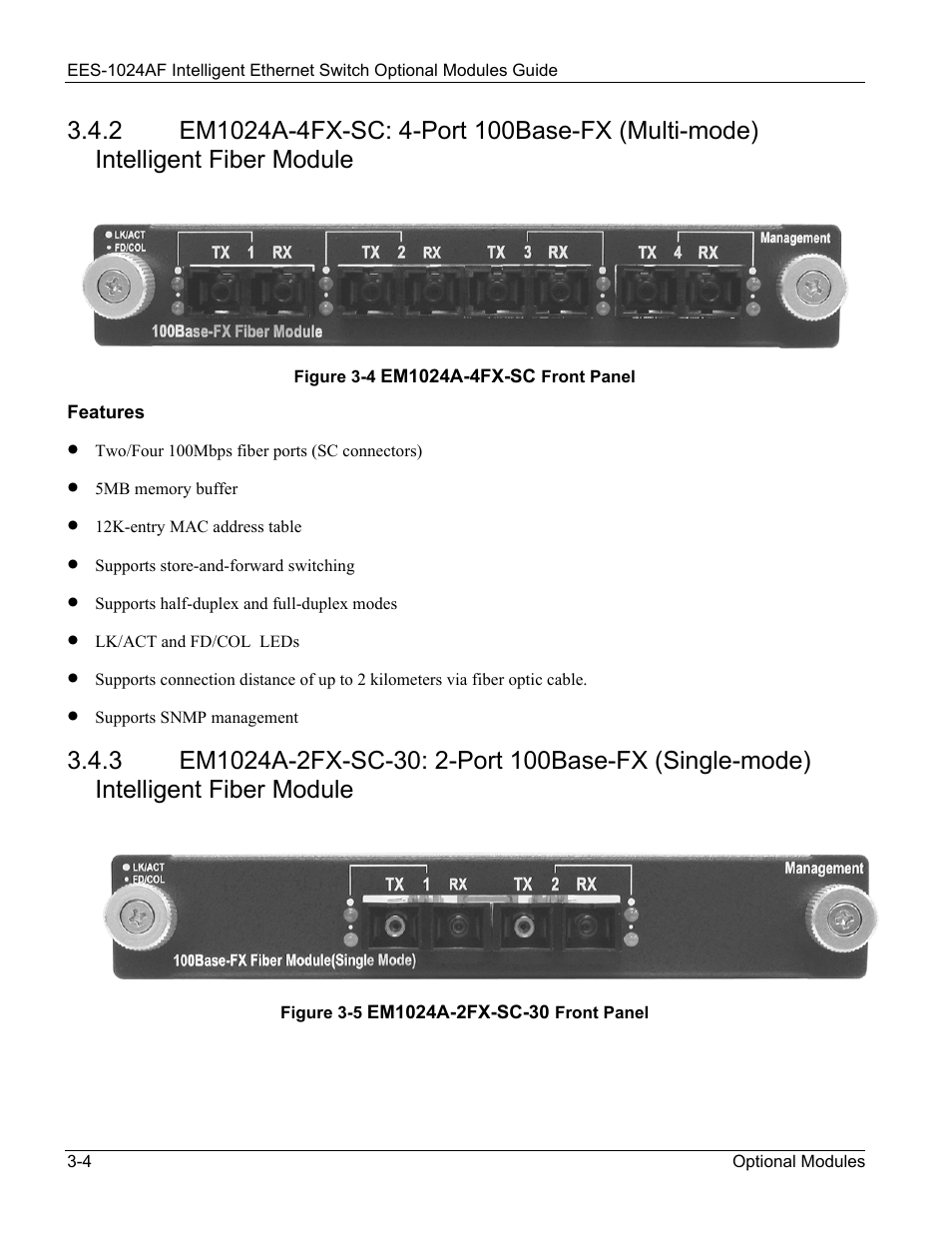 ZyXEL Communications EES-1024AF User Manual | Page 38 / 99