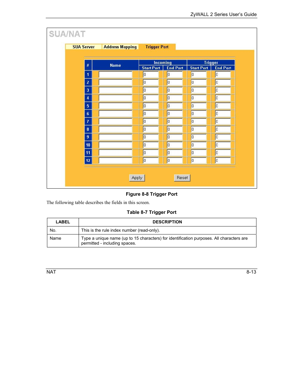 ZyXEL Communications Internet Security Gateway ZyWALL 2 Series User Manual | Page 135 / 614