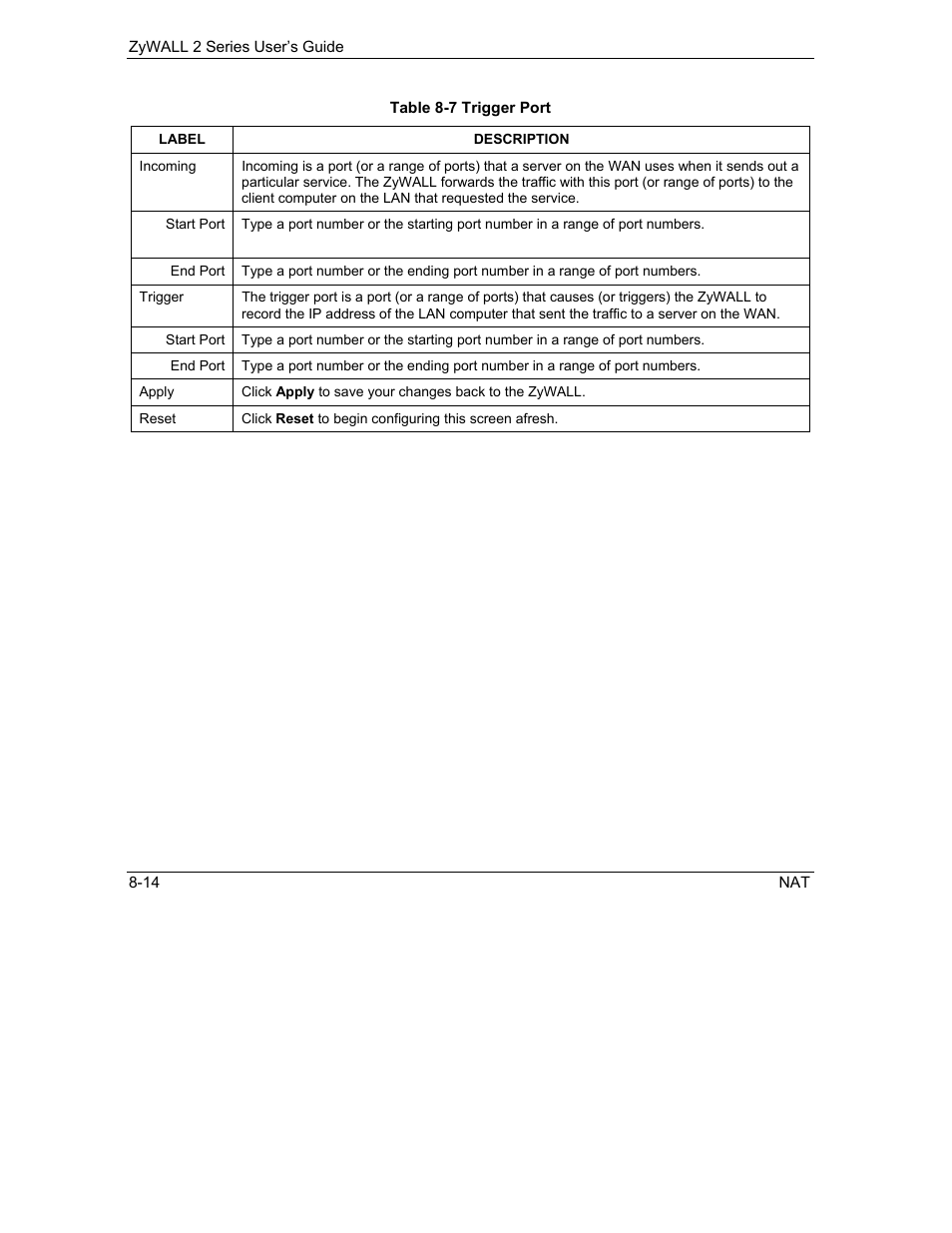 ZyXEL Communications Internet Security Gateway ZyWALL 2 Series User Manual | Page 136 / 614