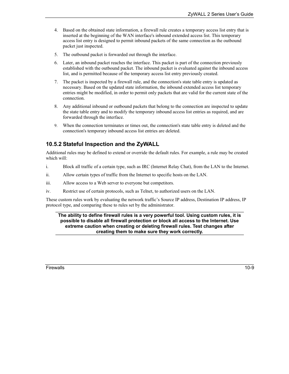 ZyXEL Communications Internet Security Gateway ZyWALL 2 Series User Manual | Page 151 / 614