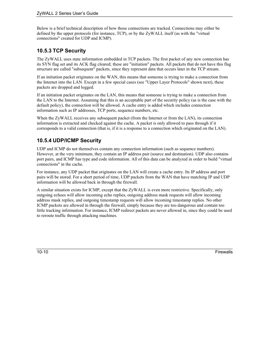 ZyXEL Communications Internet Security Gateway ZyWALL 2 Series User Manual | Page 152 / 614
