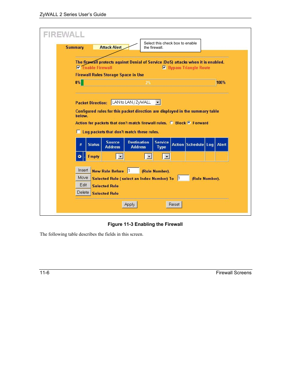 ZyXEL Communications Internet Security Gateway ZyWALL 2 Series User Manual | Page 162 / 614
