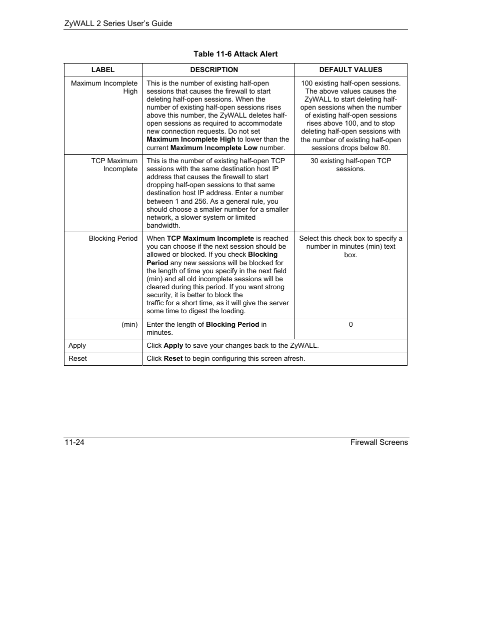 ZyXEL Communications Internet Security Gateway ZyWALL 2 Series User Manual | Page 180 / 614