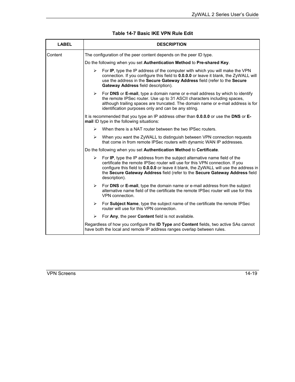 ZyXEL Communications Internet Security Gateway ZyWALL 2 Series User Manual | Page 225 / 614