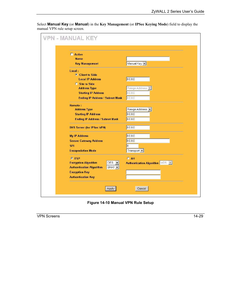 ZyXEL Communications Internet Security Gateway ZyWALL 2 Series User Manual | Page 235 / 614