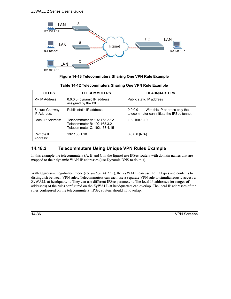 ZyXEL Communications Internet Security Gateway ZyWALL 2 Series User Manual | Page 242 / 614