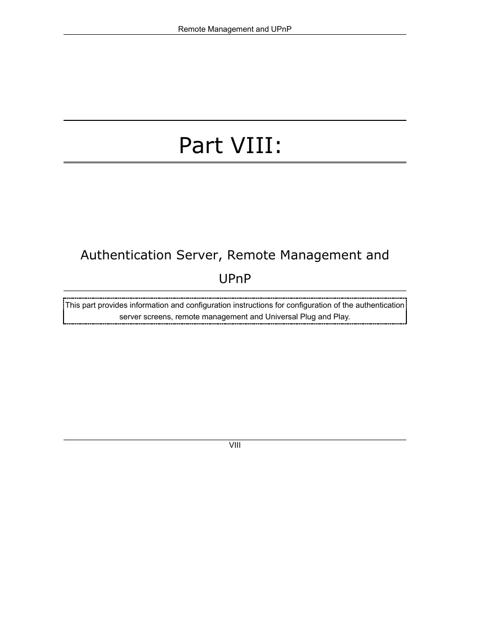 Part viii | ZyXEL Communications Internet Security Gateway ZyWALL 2 Series User Manual | Page 279 / 614