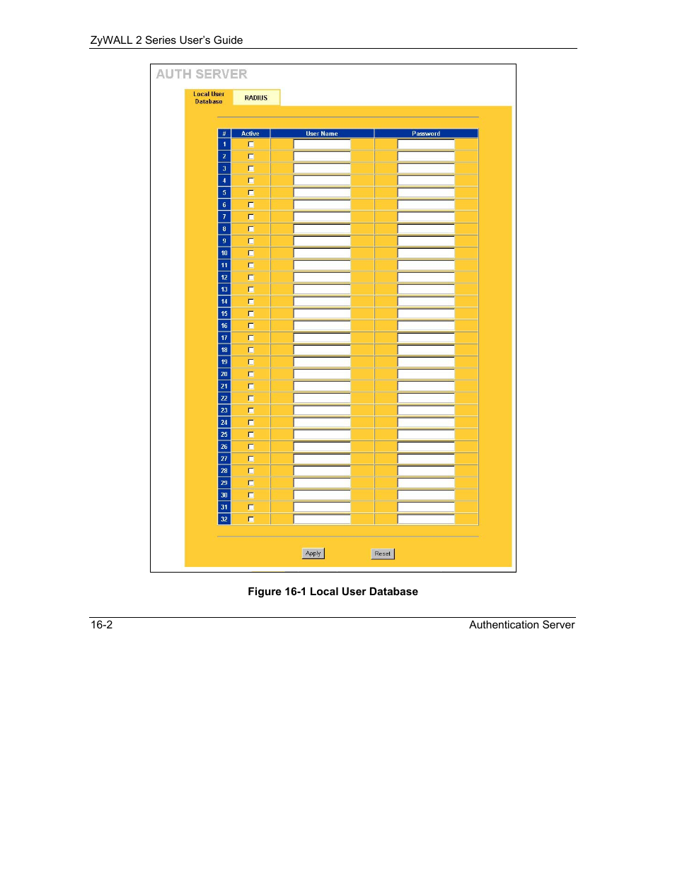 ZyXEL Communications Internet Security Gateway ZyWALL 2 Series User Manual | Page 282 / 614