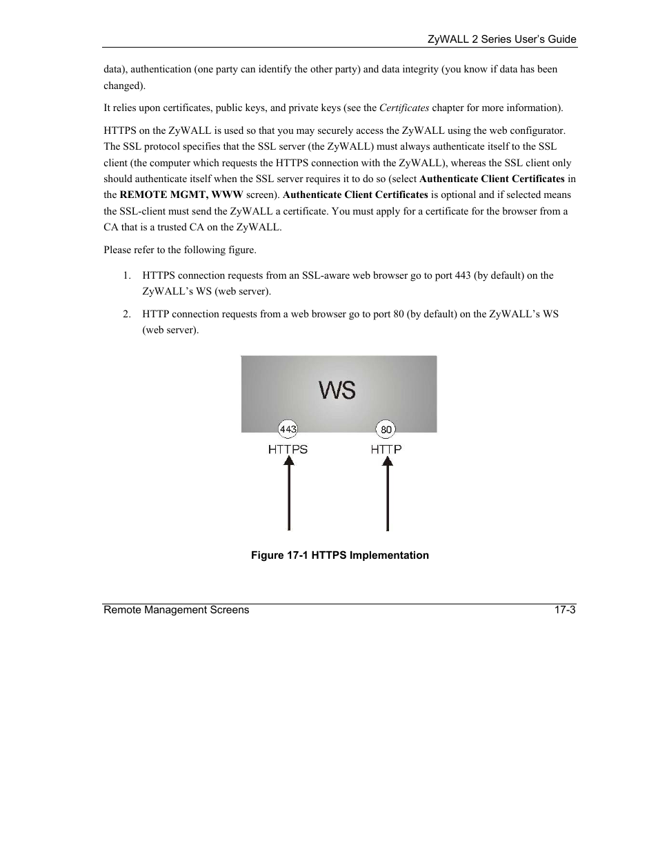 ZyXEL Communications Internet Security Gateway ZyWALL 2 Series User Manual | Page 289 / 614