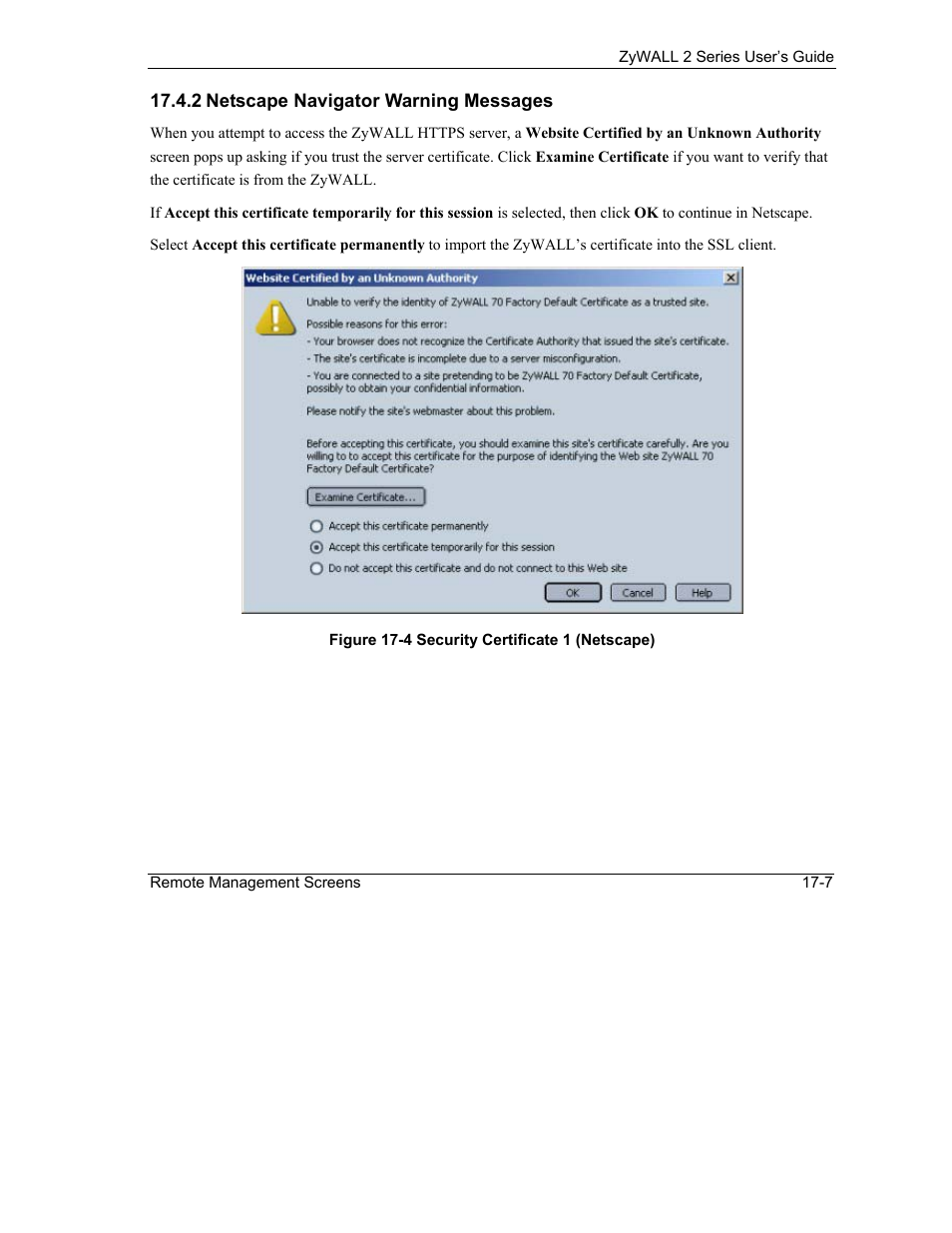 ZyXEL Communications Internet Security Gateway ZyWALL 2 Series User Manual | Page 293 / 614