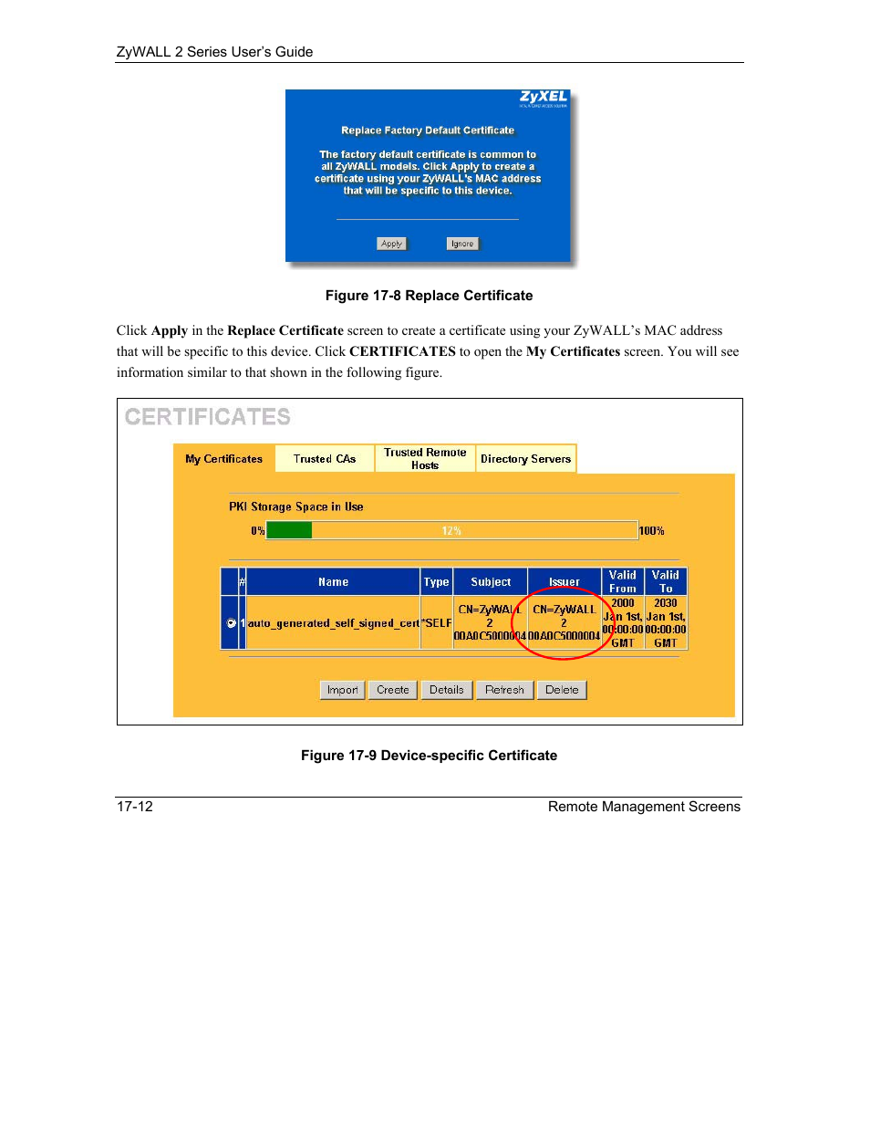 ZyXEL Communications Internet Security Gateway ZyWALL 2 Series User Manual | Page 298 / 614