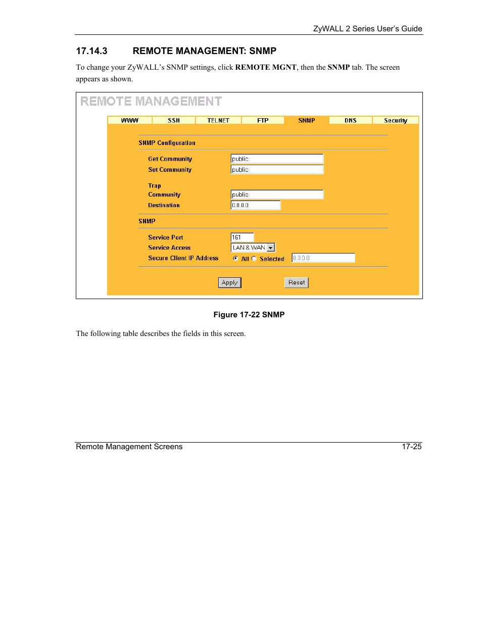 ZyXEL Communications Internet Security Gateway ZyWALL 2 Series User Manual | Page 311 / 614
