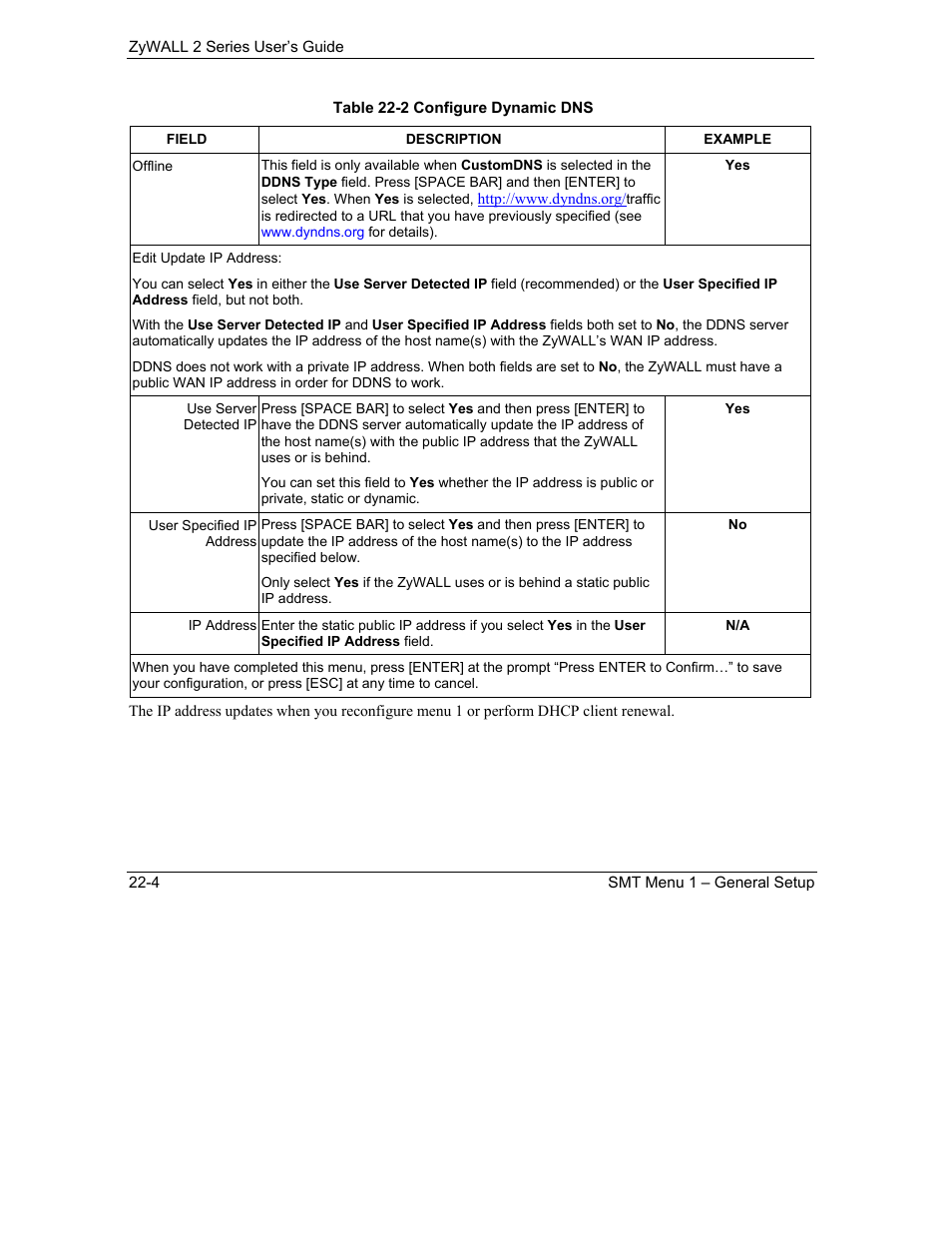 ZyXEL Communications Internet Security Gateway ZyWALL 2 Series User Manual | Page 366 / 614