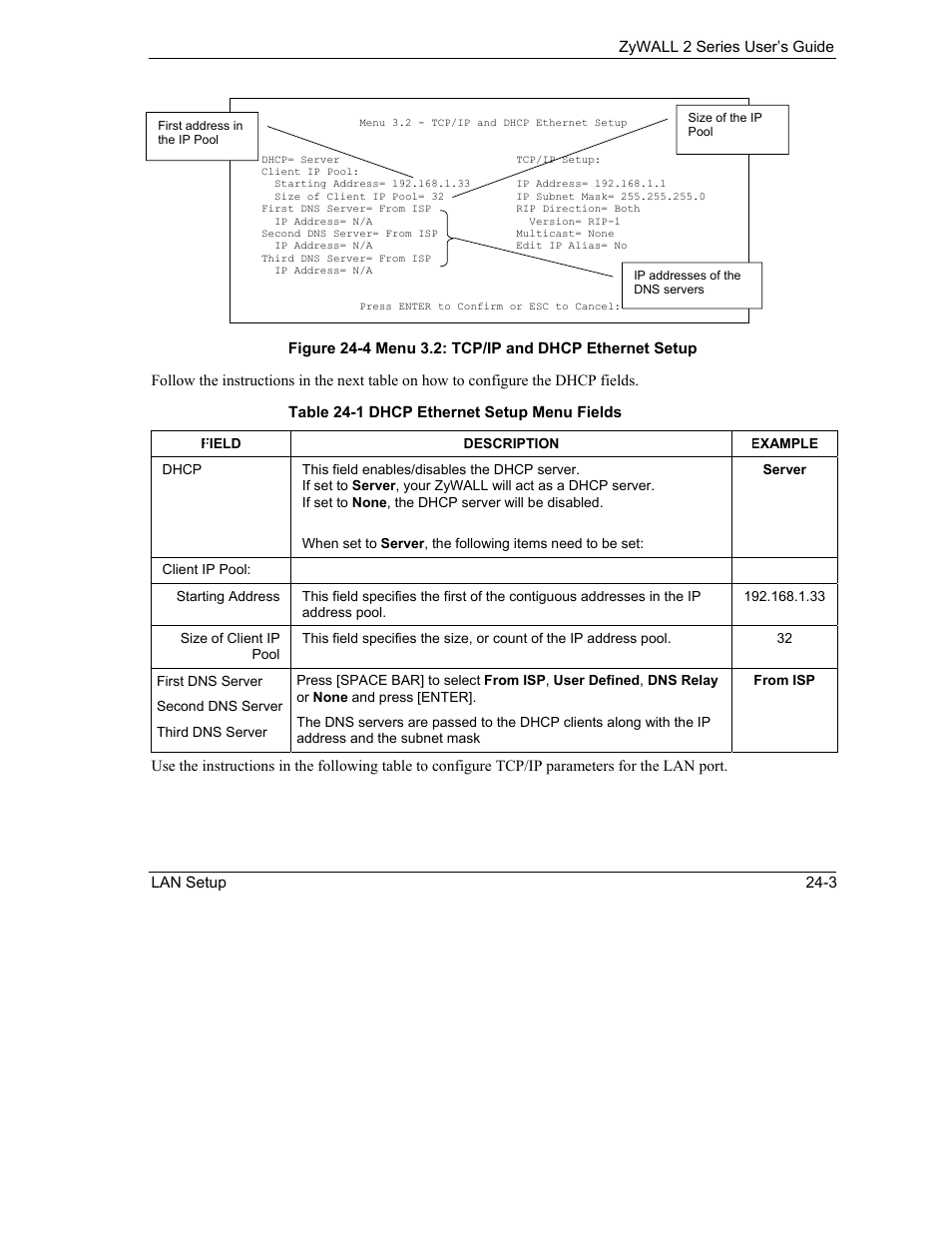 ZyXEL Communications Internet Security Gateway ZyWALL 2 Series User Manual | Page 383 / 614