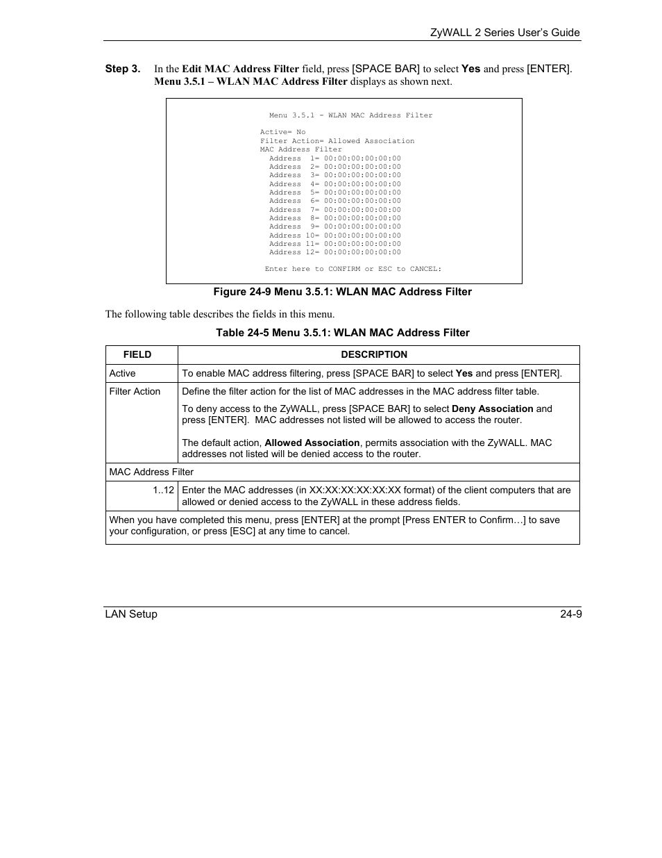 ZyXEL Communications Internet Security Gateway ZyWALL 2 Series User Manual | Page 389 / 614