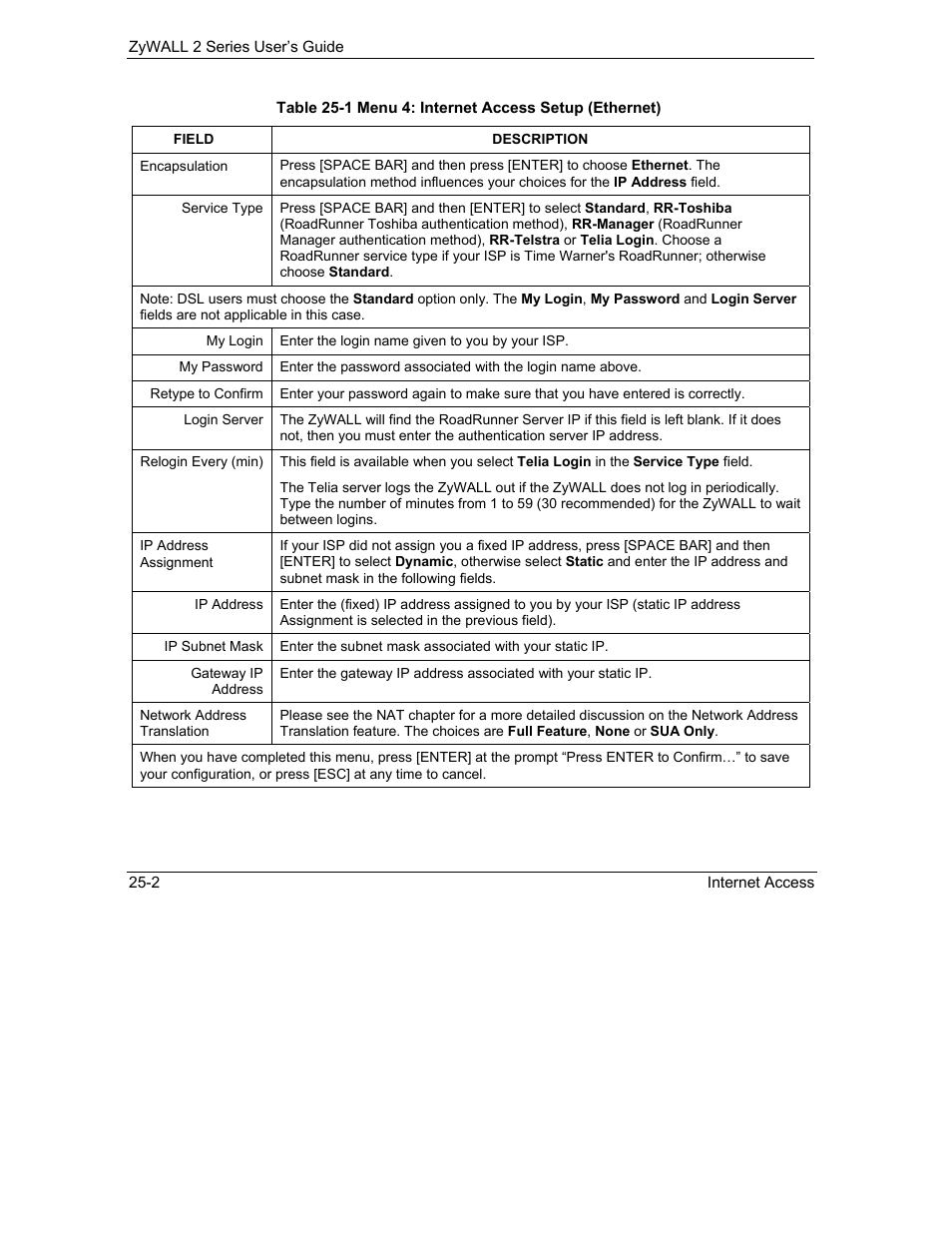 ZyXEL Communications Internet Security Gateway ZyWALL 2 Series User Manual | Page 392 / 614