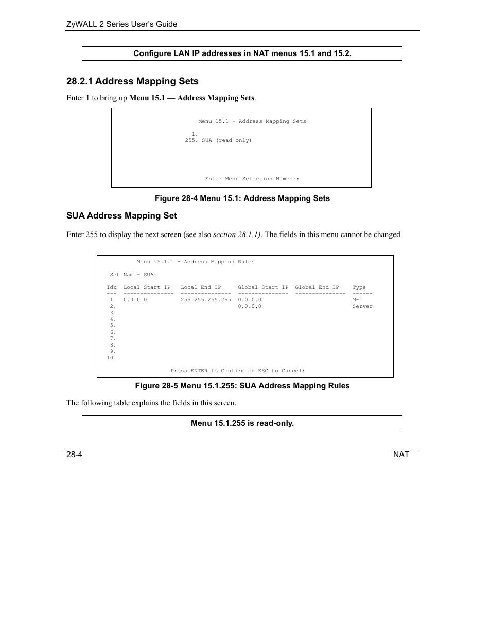 ZyXEL Communications Internet Security Gateway ZyWALL 2 Series User Manual | Page 418 / 614