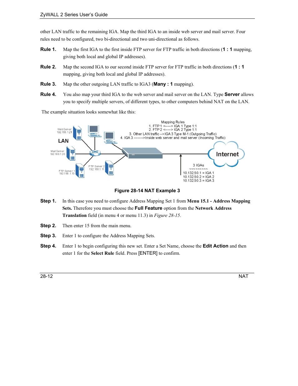 ZyXEL Communications Internet Security Gateway ZyWALL 2 Series User Manual | Page 426 / 614