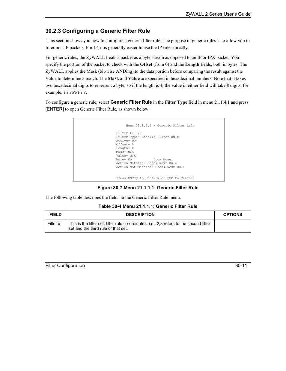 ZyXEL Communications Internet Security Gateway ZyWALL 2 Series User Manual | Page 447 / 614