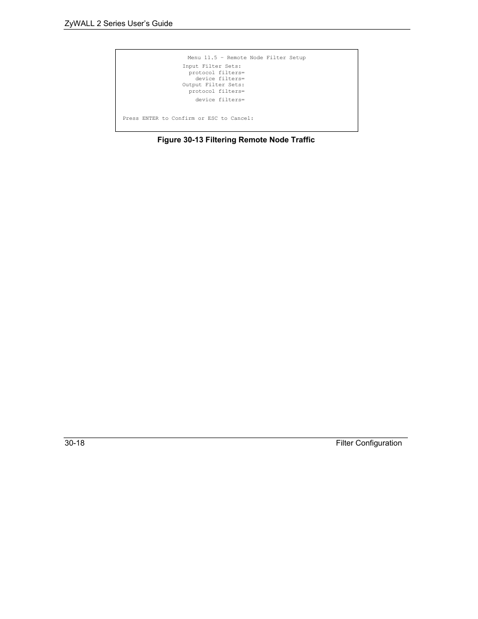 ZyXEL Communications Internet Security Gateway ZyWALL 2 Series User Manual | Page 454 / 614