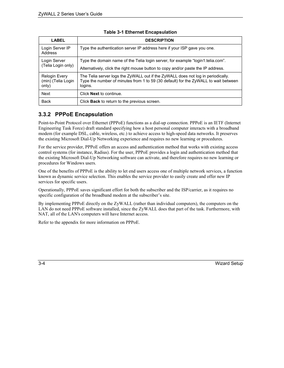 ZyXEL Communications Internet Security Gateway ZyWALL 2 Series User Manual | Page 50 / 614
