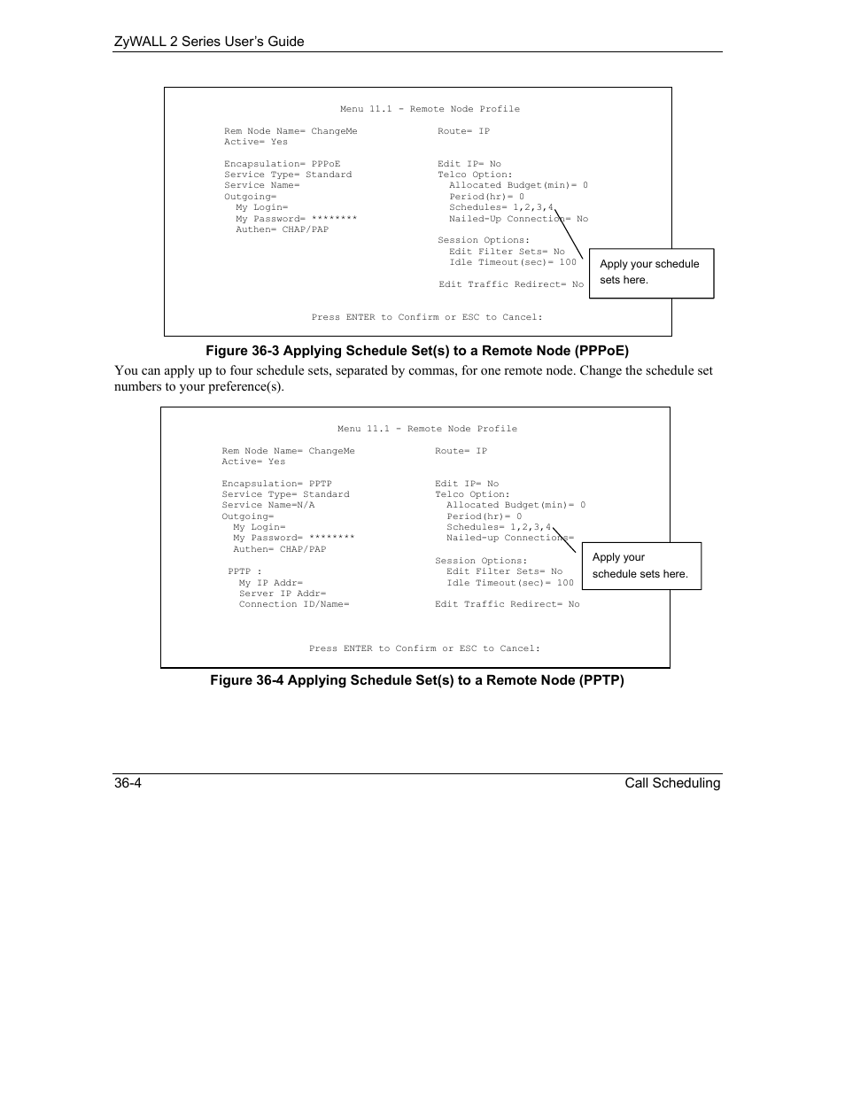 ZyXEL Communications Internet Security Gateway ZyWALL 2 Series User Manual | Page 506 / 614