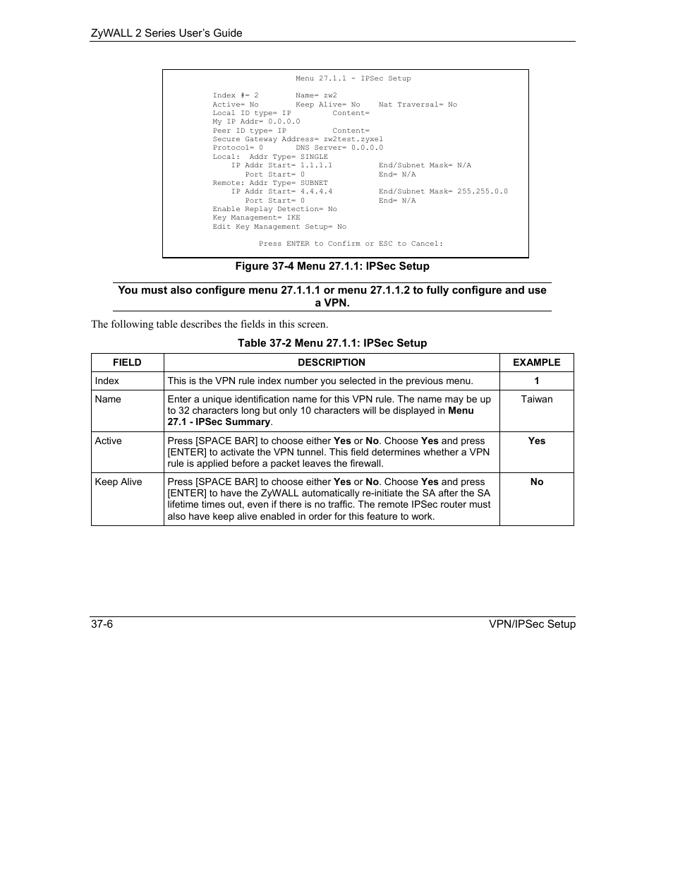ZyXEL Communications Internet Security Gateway ZyWALL 2 Series User Manual | Page 512 / 614