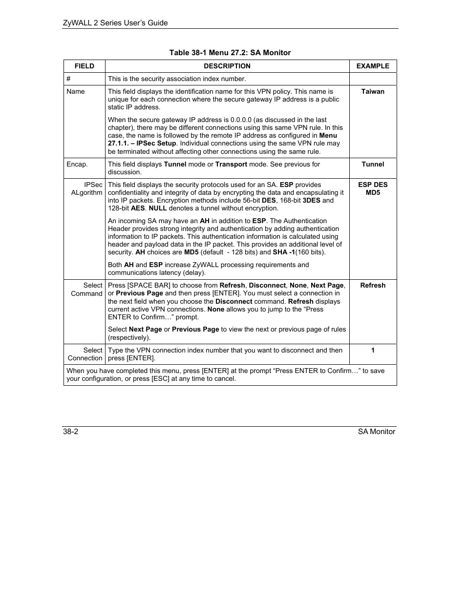 ZyXEL Communications Internet Security Gateway ZyWALL 2 Series User Manual | Page 524 / 614