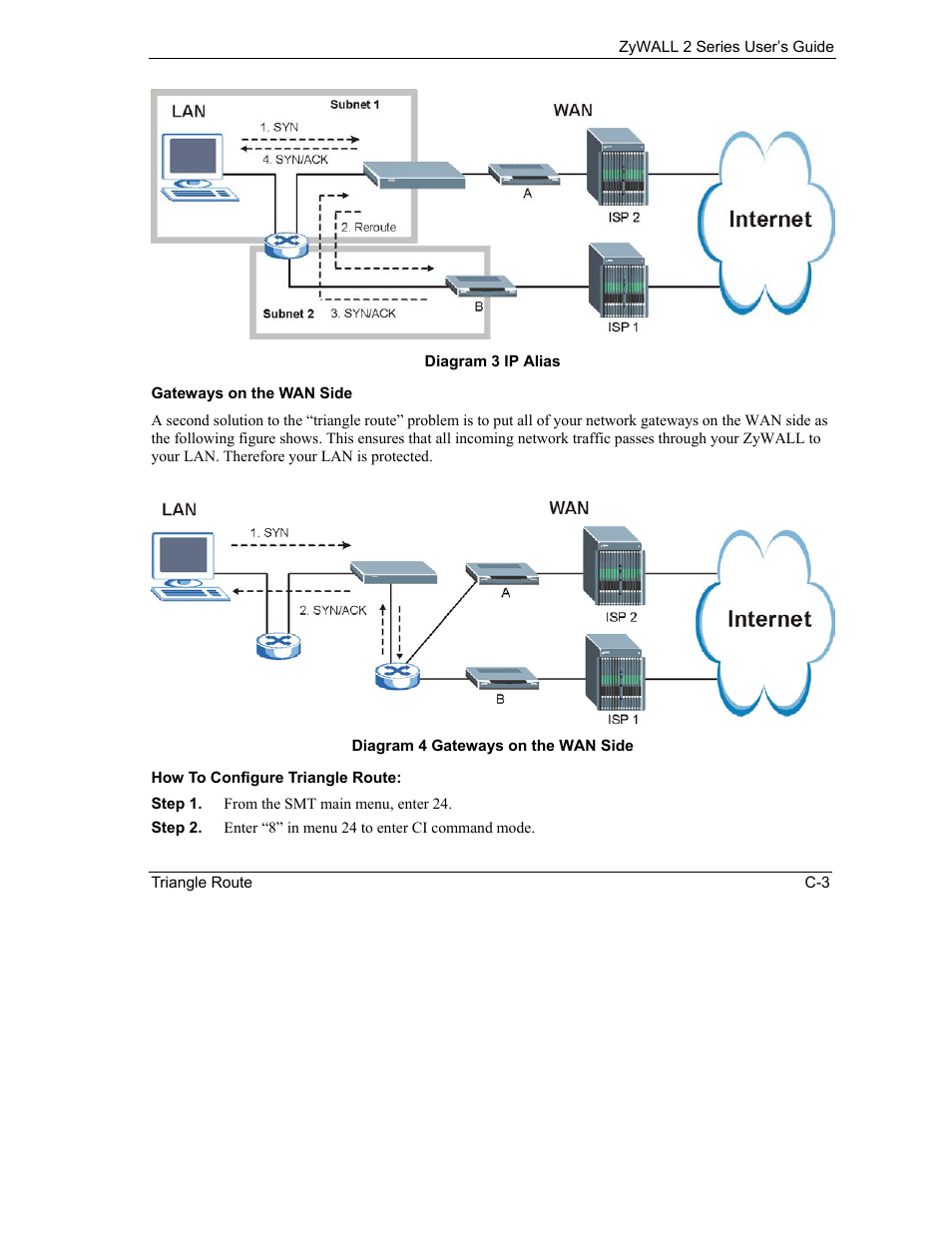 ZyXEL Communications Internet Security Gateway ZyWALL 2 Series User Manual | Page 545 / 614