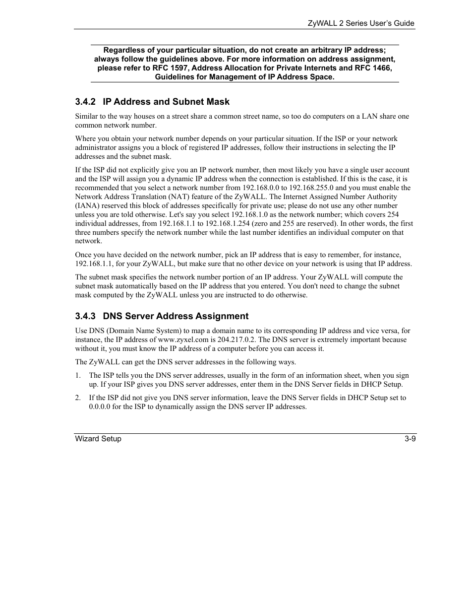 ZyXEL Communications Internet Security Gateway ZyWALL 2 Series User Manual | Page 55 / 614