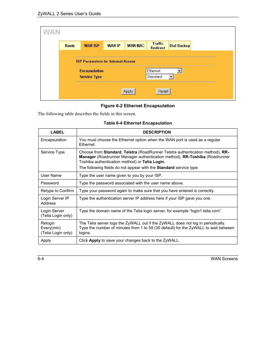 ZyXEL Communications Internet Security Gateway ZyWALL 2 Series User Manual | Page 88 / 614