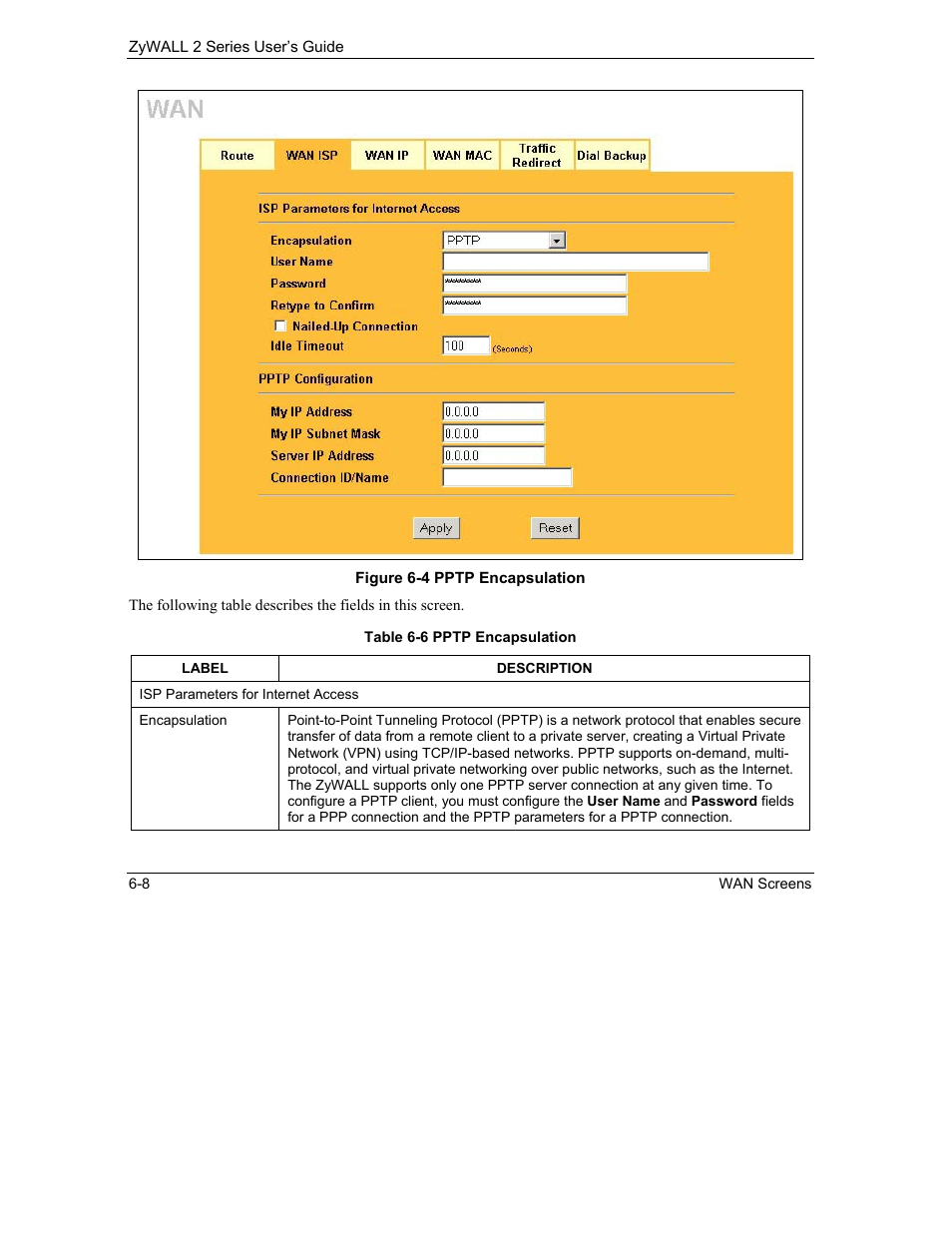 ZyXEL Communications Internet Security Gateway ZyWALL 2 Series User Manual | Page 92 / 614