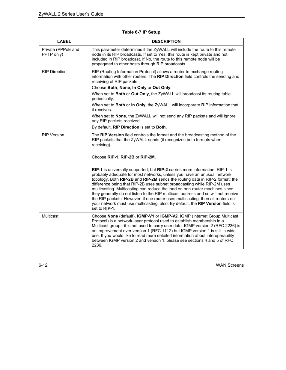 ZyXEL Communications Internet Security Gateway ZyWALL 2 Series User Manual | Page 96 / 614