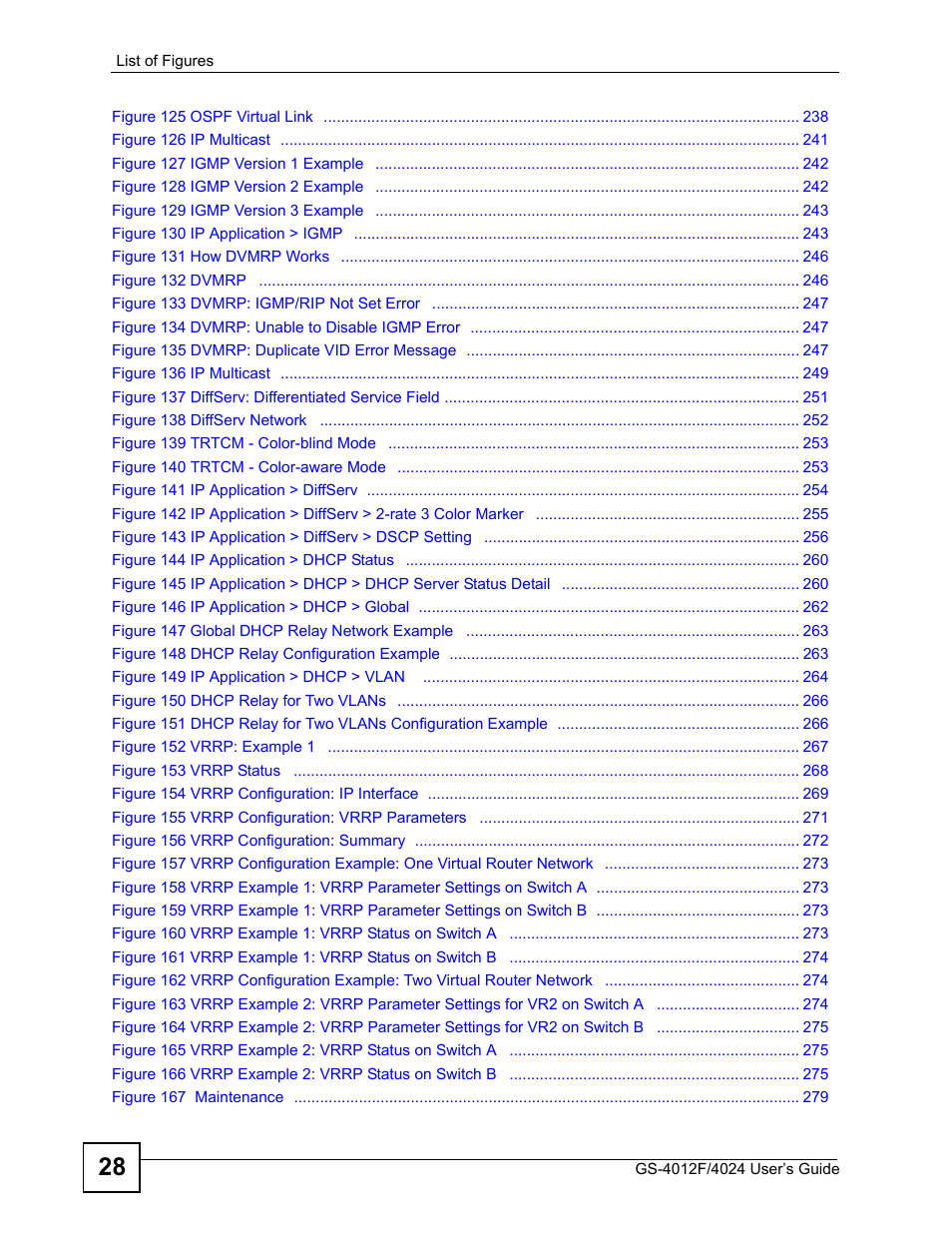 ZyXEL Communications GS-4012 User Manual | Page 28 / 462