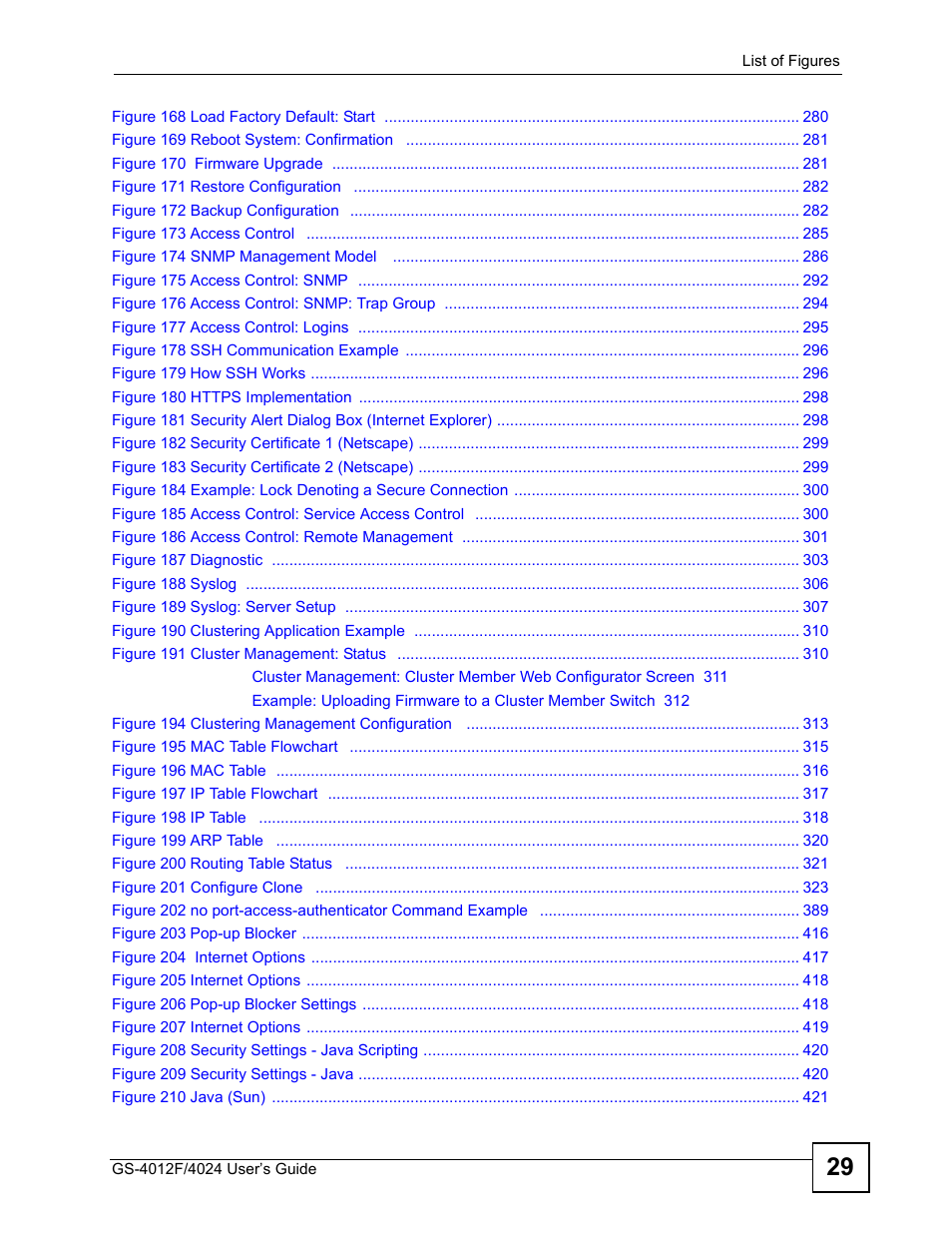 ZyXEL Communications GS-4012 User Manual | Page 29 / 462