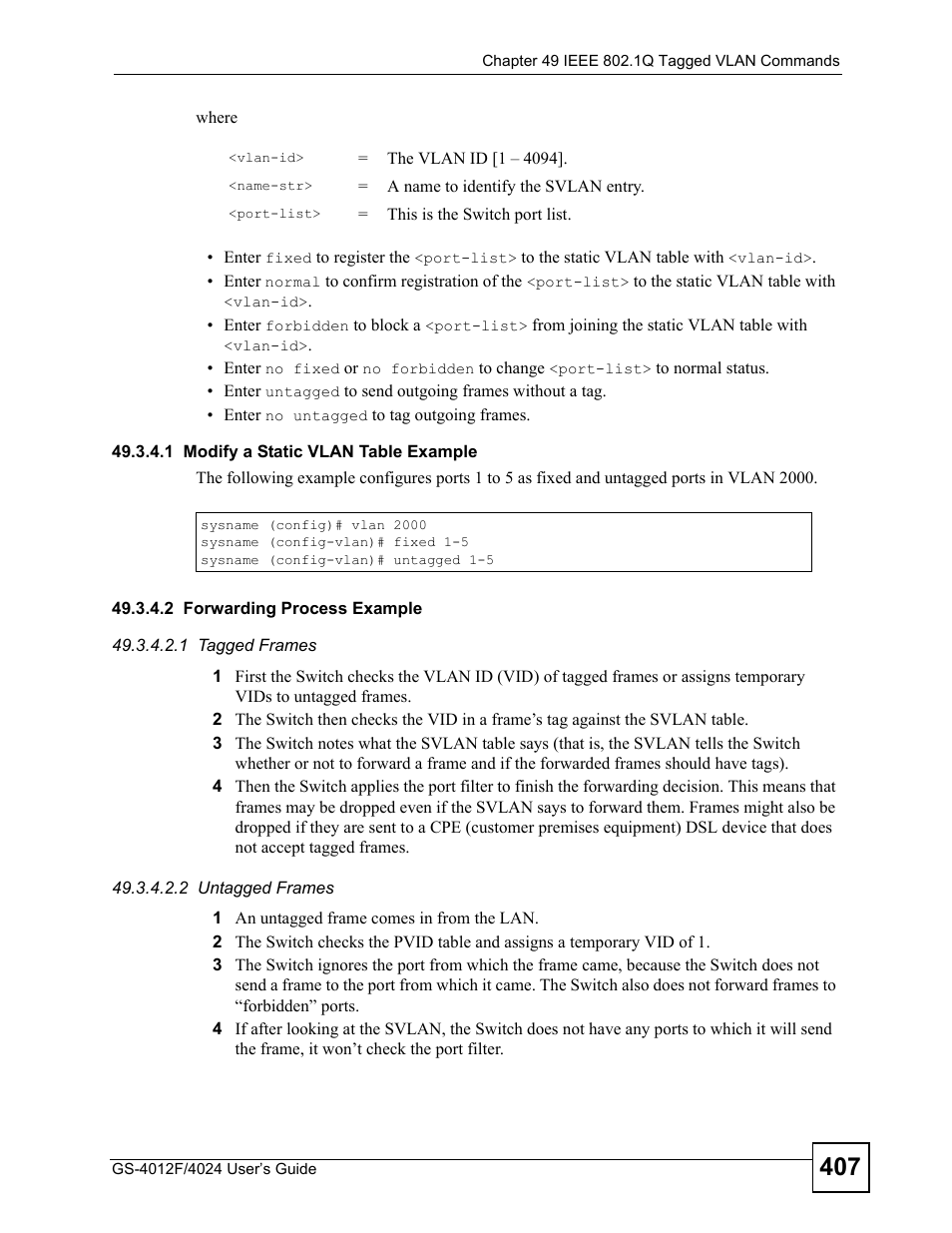 ZyXEL Communications GS-4012 User Manual | Page 407 / 462