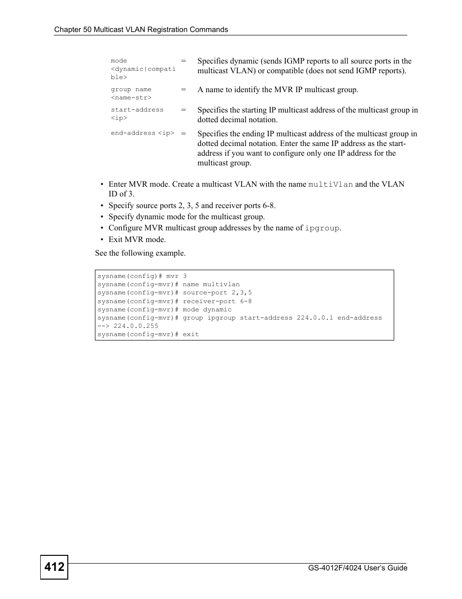 ZyXEL Communications GS-4012 User Manual | Page 412 / 462