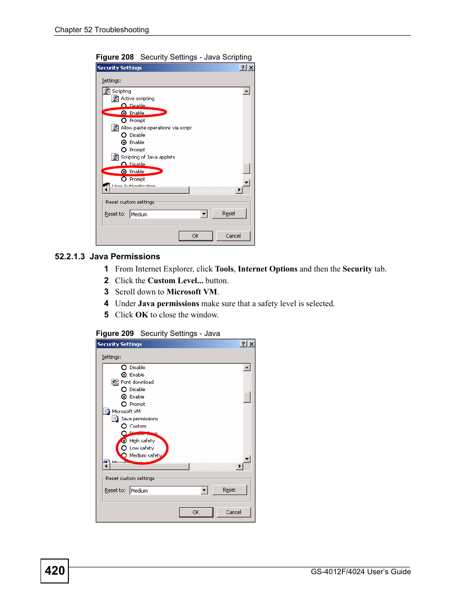 ZyXEL Communications GS-4012 User Manual | Page 420 / 462