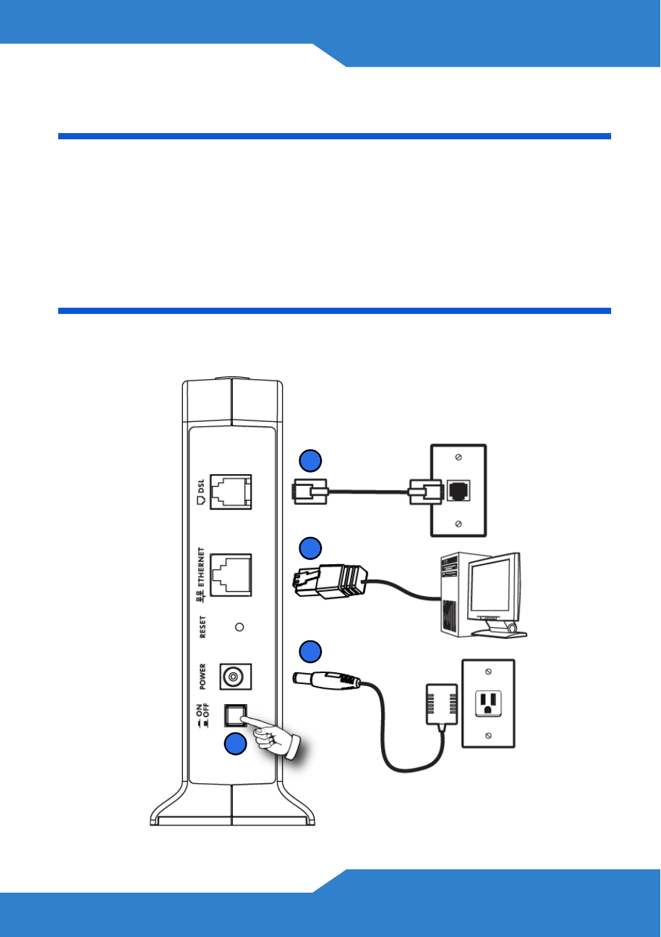 Overview, Hardware connections | ZyXEL Communications P-660N-T1A User Manual | Page 3 / 10
