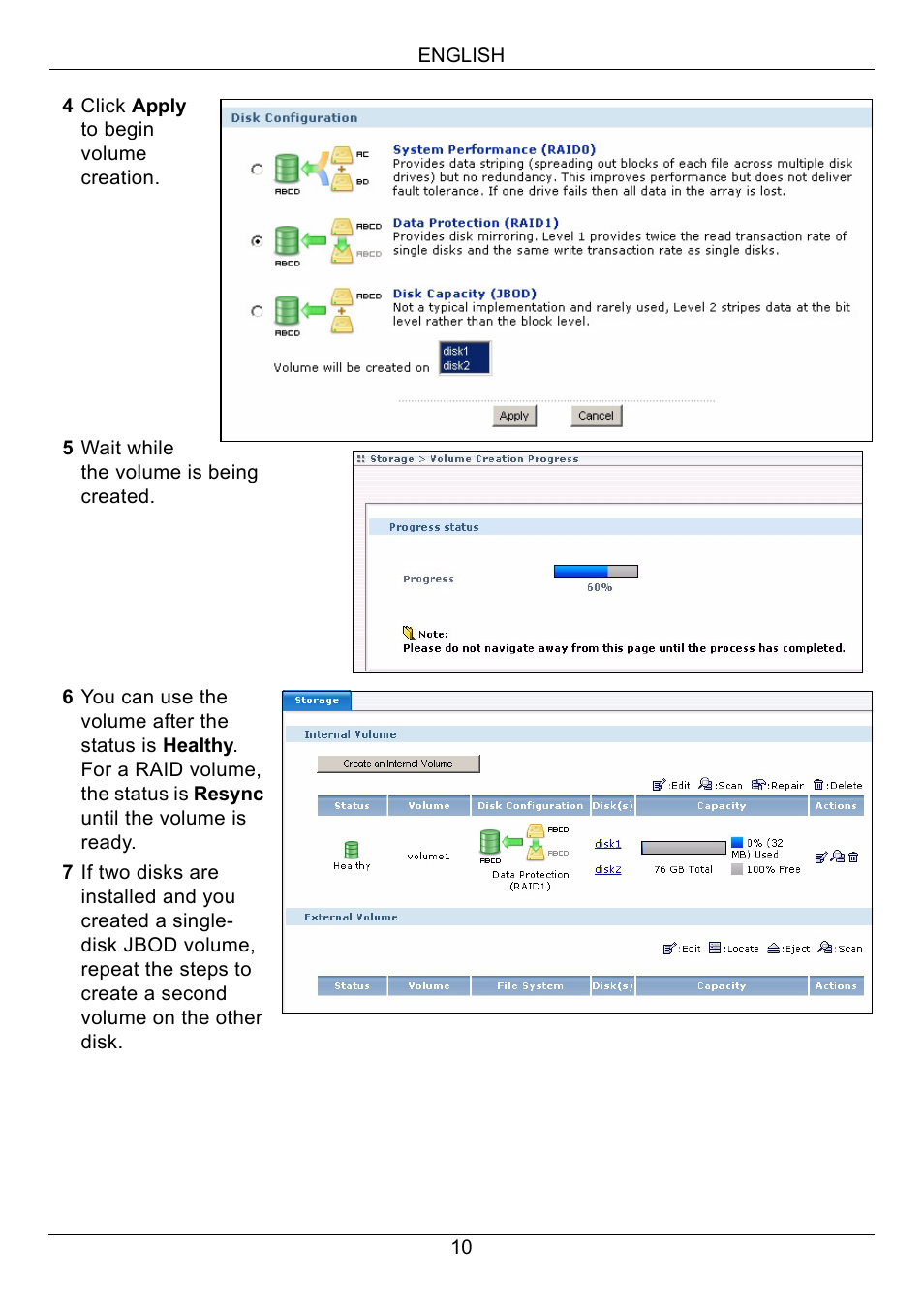ZyXEL Communications Network Storage Appliance NSA-220 User Manual | Page 10 / 131