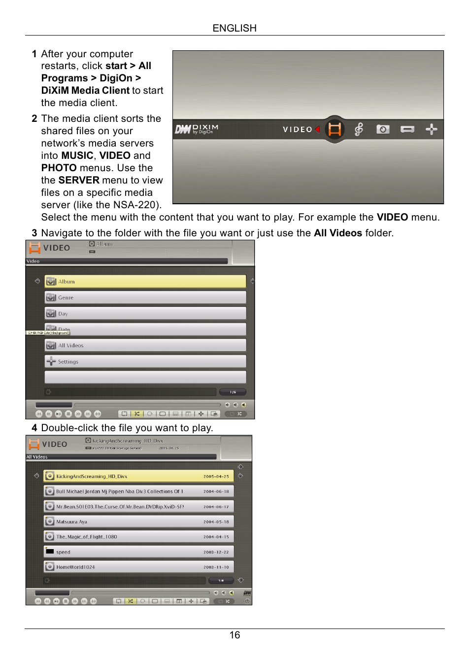 ZyXEL Communications Network Storage Appliance NSA-220 User Manual | Page 16 / 131