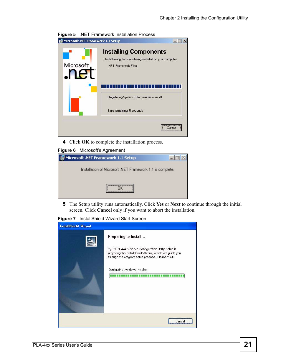 ZyXEL Communications PLA-400 User Manual | Page 21 / 66