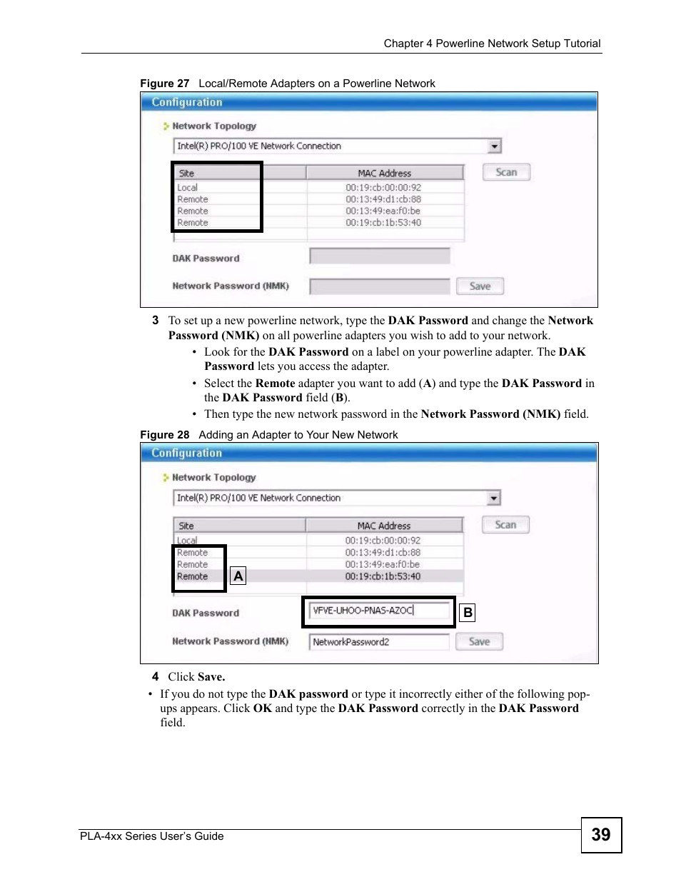 ZyXEL Communications PLA-400 User Manual | Page 39 / 66