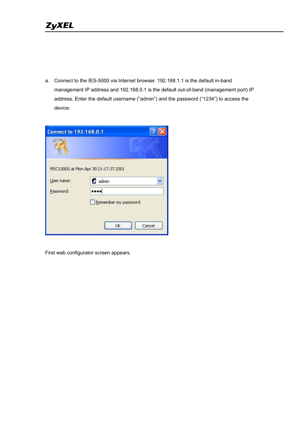 ZyXEL Communications IES-5005 User Manual | Page 43 / 100