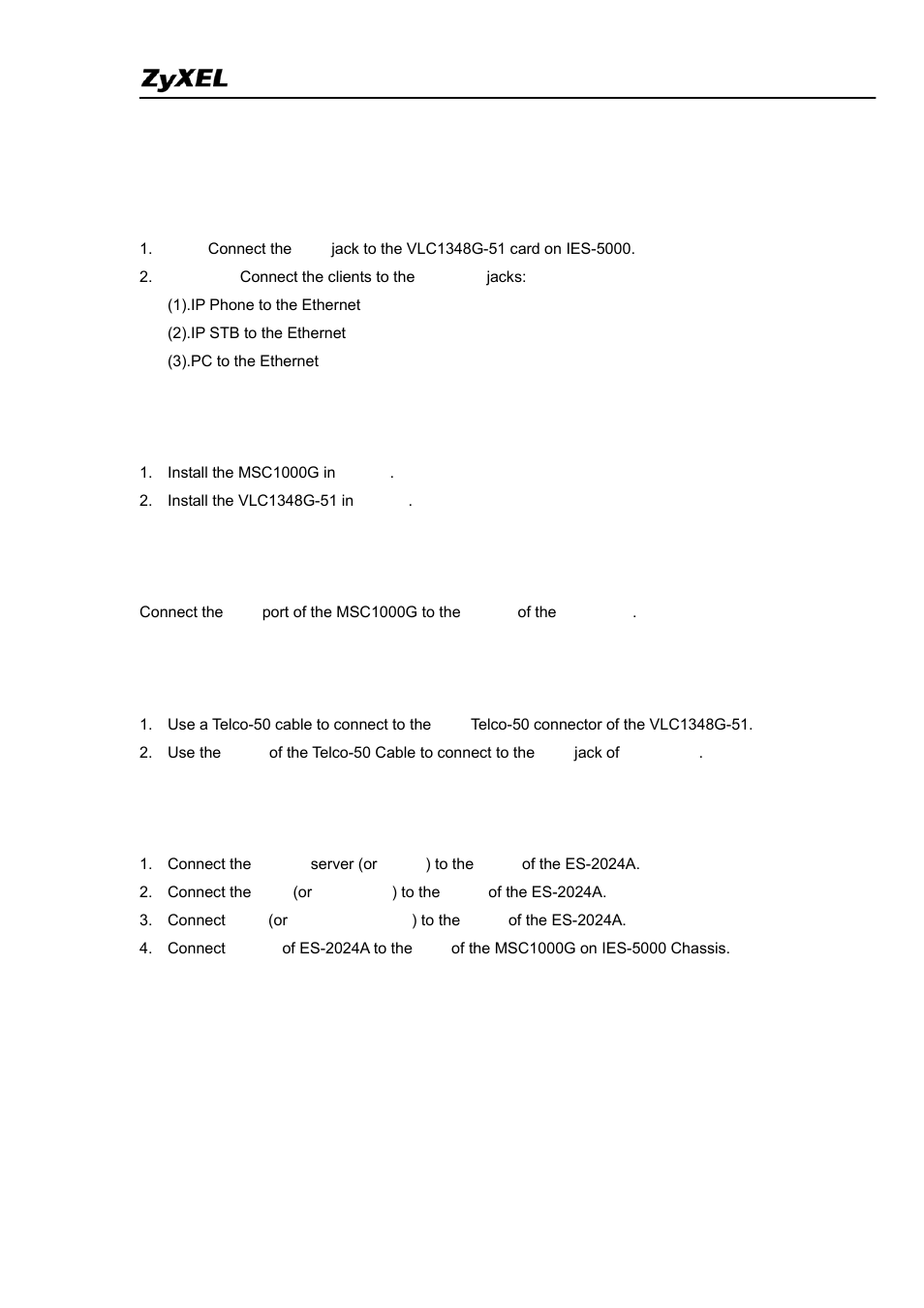 ZyXEL Communications IES-5005 User Manual | Page 5 / 100