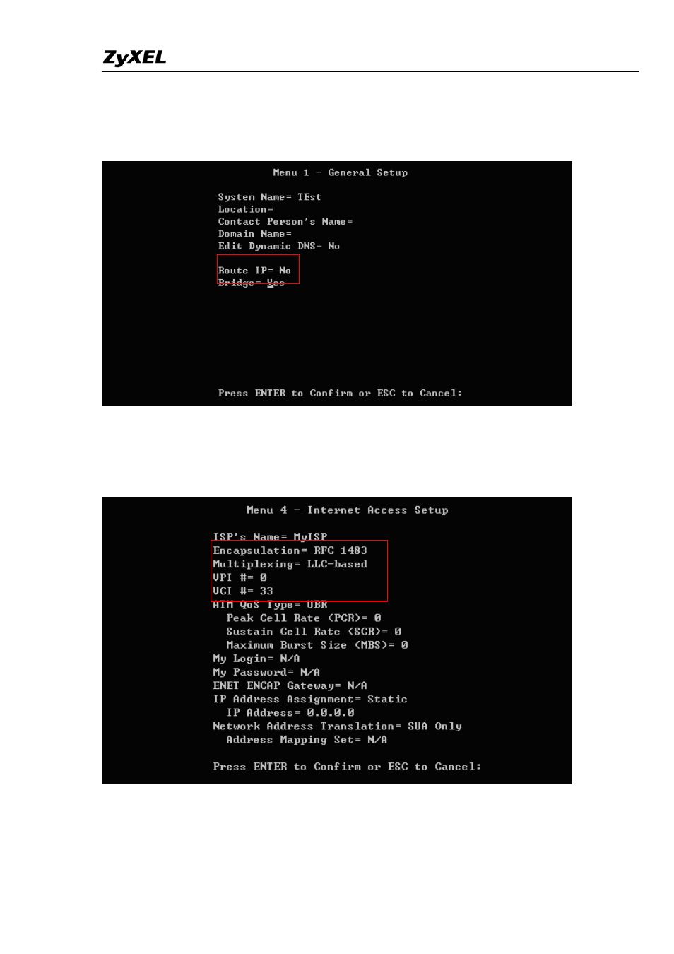 Configuring 802.1q vlan, Setting up a vlan | ZyXEL Communications IES-5005 User Manual | Page 65 / 100