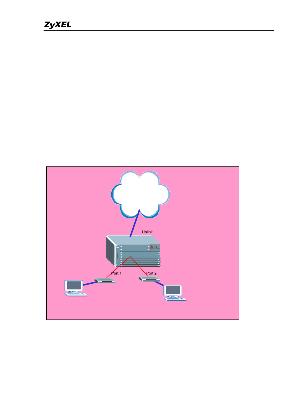 1x application, Configuring 802.1q vlan | ZyXEL Communications IES-5005 User Manual | Page 67 / 100