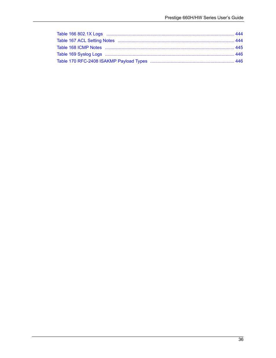 ZyXEL Communications 660HW Series User Manual | Page 37 / 460