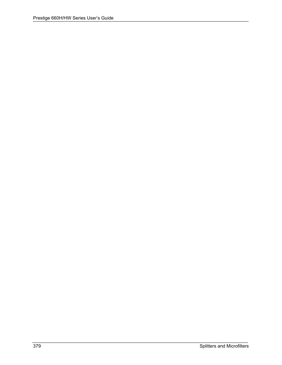 ZyXEL Communications 660HW Series User Manual | Page 380 / 460