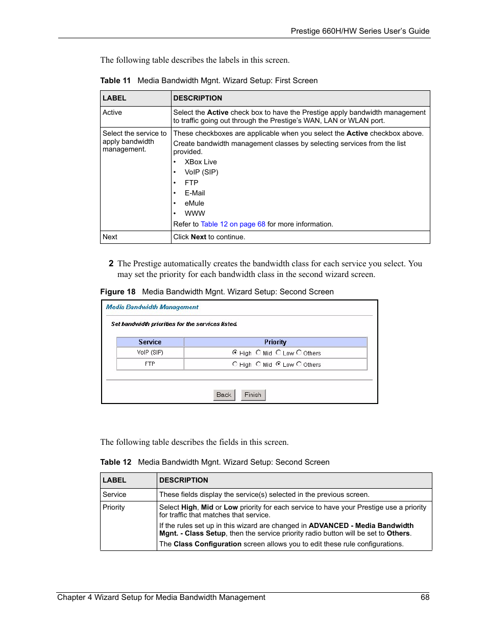 ZyXEL Communications 660HW Series User Manual | Page 69 / 460